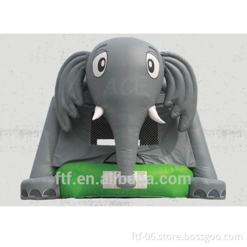 Elephant inflatable bounce bed